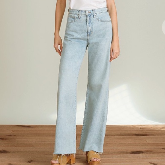 Veronica Beard Denim - VERONICA BEARD Taylor Wide-Leg High-Rise Jeans NWT